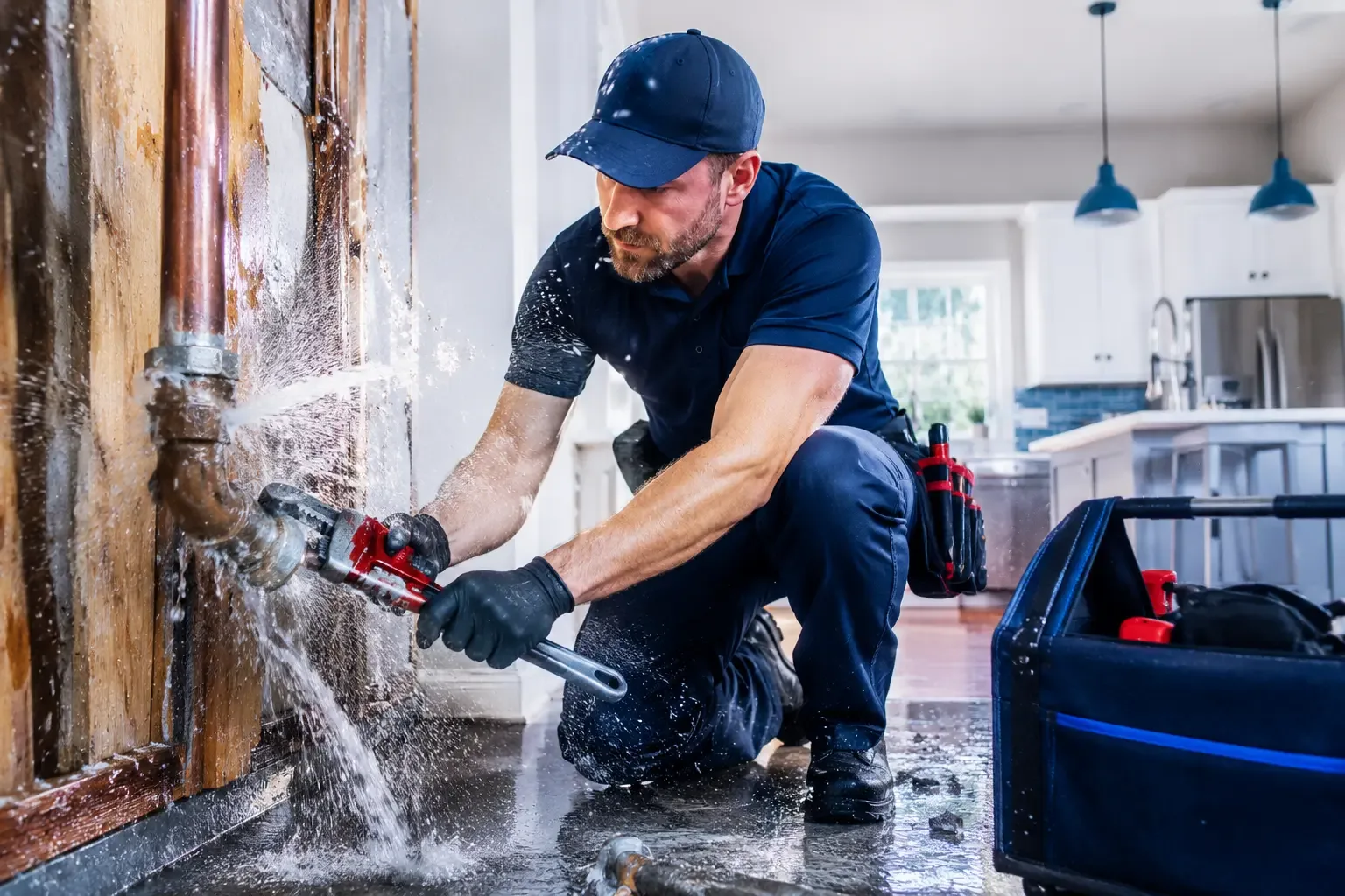 Local emergency pipe repair professionals in South Range, WI
